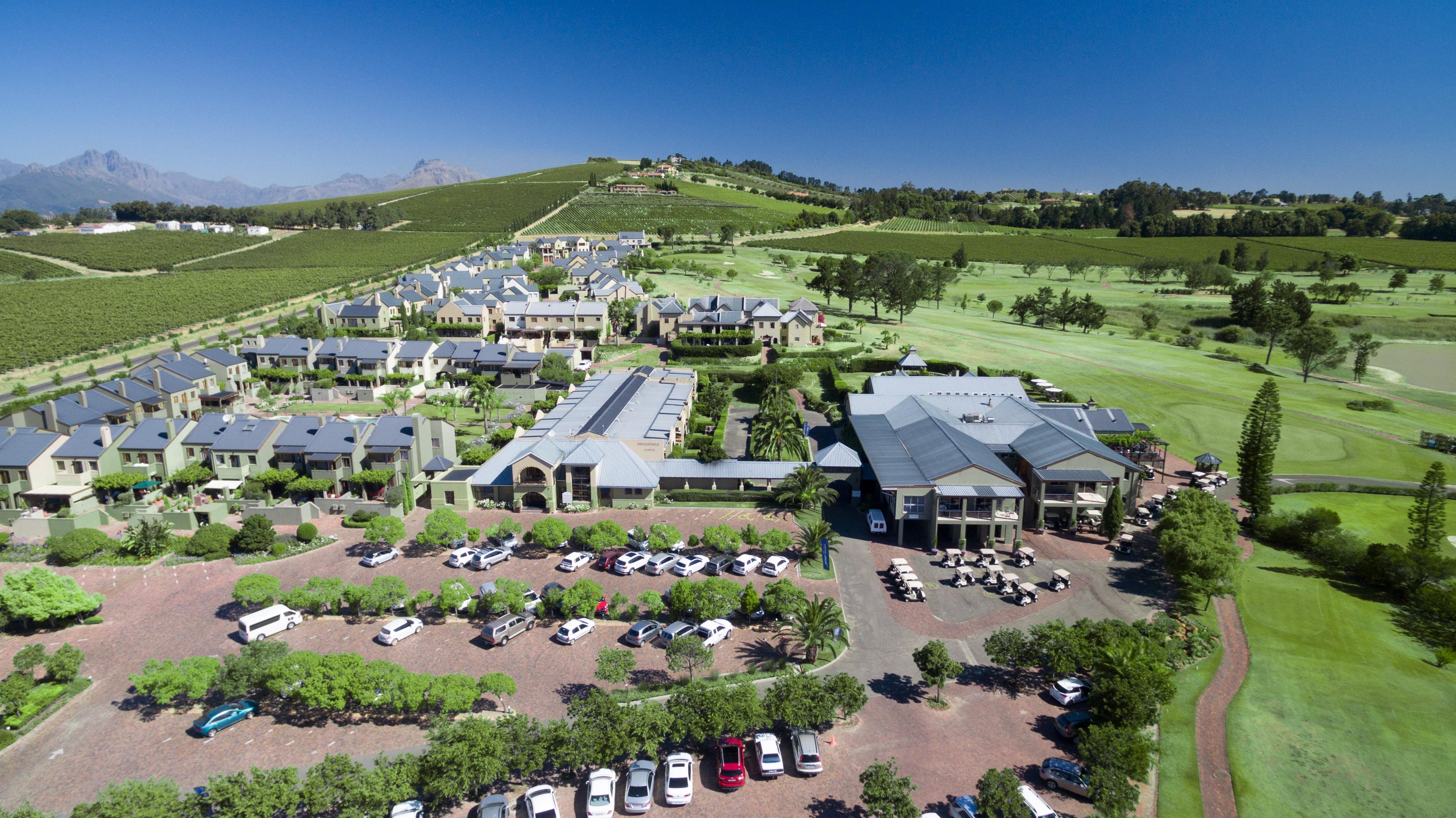 Devonvale Golf Estate Wine y Spa Lodge Stellenbosch Exterior foto